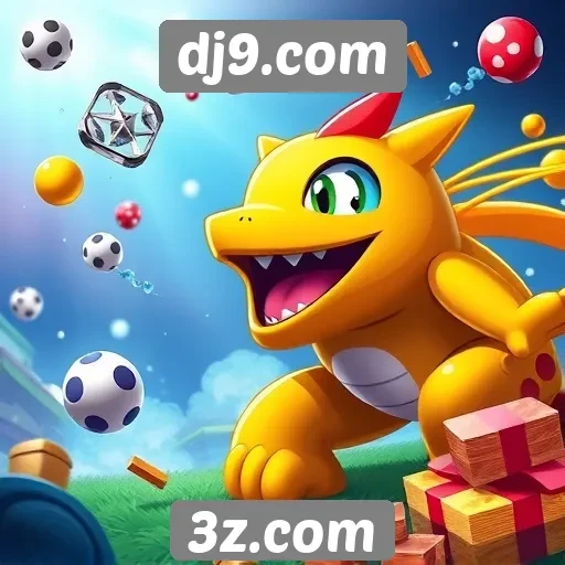 Variedade de jogos disponíveis no site dj9.com